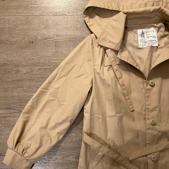 Vintage London Fog Trench Coat - Picture 2 of 6